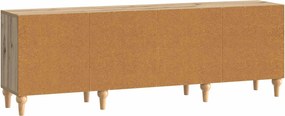 vidaXL Ντουλάπι TV 150 x 31 x 50 εκ. Artisan Δρυς Επεξεργασμένο Ξύλο