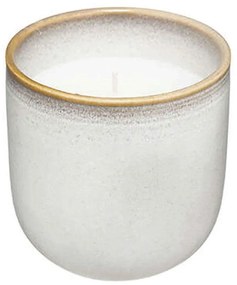 Αρωματικό Κερί Σε Ποτήρι Vanilla 07.187626A 8,2x8,2x9,3cm 195gr White Κερί