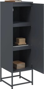 vidaXL Ντουλάπι Ανθρακί 36x39x123 εκ. από Ατσάλι