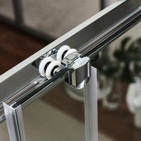 Axis Quadrant Chrome Nano 90x90x185 - Ημικυκλικη Καμπίνα