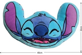 Μαξιλάρι Stitch Μπλε πολυεστέρας Παιδικά