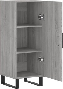 vidaXL Ντουλάπι Γκρι Sonoma 34,5x34x90 εκ. από Επεξεργασμένο Ξύλο