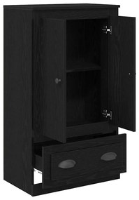 vidaXL Highboard Μαύρη Οξυά 60 x 35,5 x 103,5 εκ. Επεξεργασμένο ξύλο