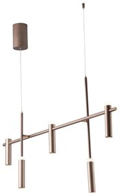 Φωτιστικό Οροφής - Ράγα Led-Candle-S5 8031414869336 Bronze Luce Ambiente Design Μέταλλο