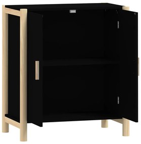 vidaXL Ντουλάπι Μαύρο 62 x 38 x 70 εκ. από Επεξεργασμένο Ξύλο