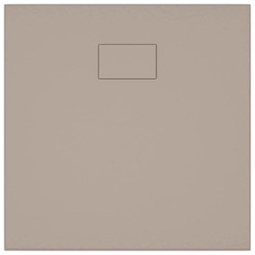 vidaXL Βάση Ντουζιέρας Καφέ 90 x 90 εκ. από SMC