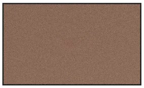 vidaXL Χαλάκι Εξώπορτας Καφέ και Μαύρο 90 x 150 cm