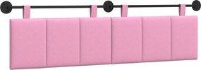 vidaXL Κρεμαστό Κεφαλάρι Ροζ ύφασμα