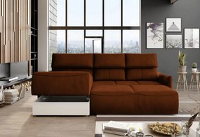 Γωνιακός καναπές Merlyn-Αριστερή-Portokali