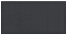 vidaXL Σέτ φαγητού για κήπο 9 pcs Ανθρακί Rattan Polt