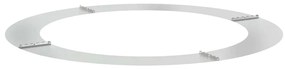 vidaXL Flat Δαχτυλίδι Δέντρου Ø90/120 cm - Γαλβανισμένος Χάλυβας