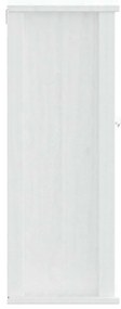 vidaXL Ντουλάπι Μπάνιου Επιτοίχιο BERG Λευκό 40x27x71,5 εκ Μασίφ Πεύκο