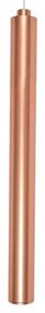 Φωτιστικό Οροφής VK/04396/RG/W/55 55cm Led 675Lm 7W 3000K Copper VKLed