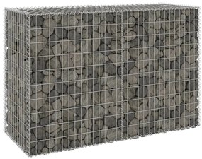 Συρματοκιβώτιο Τοίχος 150x60x100 εκ. Γαλβαν.Χάλυβας + Καλύμματα