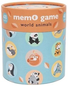 Petit Monkey Memo 48Τμχ Ζωάκια Του Κόσμου 3+ Ετών PTM-PMG015