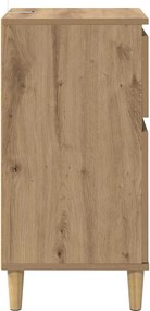 vidaXL Κομοδίνο Artisan Oak 40 x 35 x 70 εκ. Επεξεργασμένο ξύλο