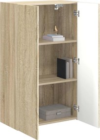VidaXL Ντουλάπι Τηλεόρασης Τοίχου 59,5 x 31 x 100 εκ. Δρύς Sonoma
