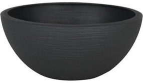 Βάζο Λουλουδιών EDA   Μαύρο Ανθρακί Ø 25 cm