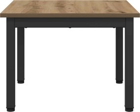 vidaXL Τραπεζάκι σαλονιού Artisan Δρυς 50 x 50 x 36 εκ.