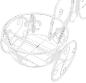 vidaXL Βάση Γλάστρας Ποδήλατο Vintage Μεταλλική