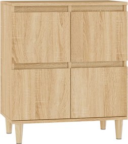vidaXL Συρταριέρα Sonoma Δρυς 60x35x70 εκ. Επεξεργασμένο Ξύλο