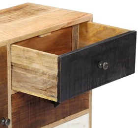 vidaXL Ντουλάπι με Συρτάρια 88 x 30 x 73 εκ. από Μασίφ Ξύλο Μάνγκο