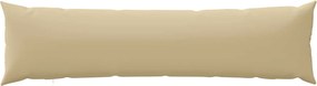 vidaXL Κάλυμμα Μαξιλαριού 2 pcs HEERLEN Μπεζ 40 x 145 εκ. Πολυεστέρας