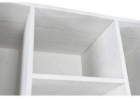 Ράφια DKD Home Decor Λευκό Μέταλλο Ξύλο από Μάνγκο 90 x 40 x 180 cm