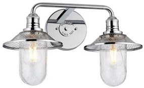 Απλίκα Φωτιστικό Μπάνιου 2xE27 IP44 Rigby Quintiesse Elstead Lighting-QN-RIGBY2-BATH-PC-Χρώμιο QN-RIGBY2-BATH-PC