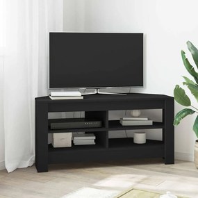 vidaXL ΓωνιακήΒάσηΤηλεόρασης Μαύρο 102 x 40,5 x 45 εκ