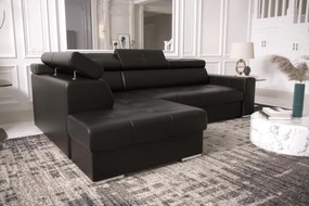 Γωνιακός καναπές April Eco LTHR-Mauro-Αριστερή