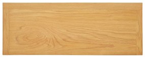 Τραπέζι Κονσόλα 83 x 30 x 73 εκ. από Μασίφ Ξύλο Δρυός - Γκρι
