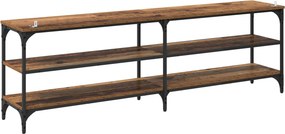 vidaXL Ντουλάπι TV Παλιό Ξύλο 160 x 30 x 50 εκ