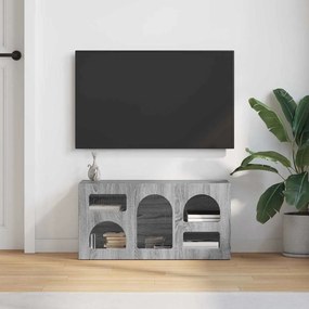 vidaXL Ντουλάπι TV ELST 80 x 35 x 40 εκ Γκρίζο Σονομα