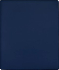 vidaXL Σεντόνια με Λάστιχο 2 τεμ. Μπλε 140x200 εκ. Βαμβακερό Ζέρσεϊ
