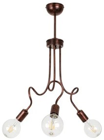 Φωτιστικό Οροφής Χάλκινο Πλέγμα Φ42xY60cm ASPECT 00788 Globostar-788-Χάλκινο 788