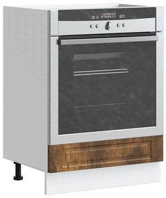 Ντουλάπι φούρνου Porto Καπνιστή Δρυς Επεξεργασμένο ξύλο