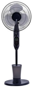 Ανεμιστήρας Elite EFM-0357R, 70W, 40 cm, 2.8 l, 3 ταχύτητες, 3 λειτουργίες, 3 πτερύγια, εξοικονόμηση ενέργειας, υδρονέφωση, Μαύρο
