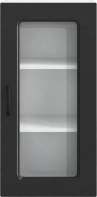 vidaXL Πάνελ πλυντηρίου πιάτων Kalmar 2 pcs Μαύρο Επεξεργασμένο Ξύλο