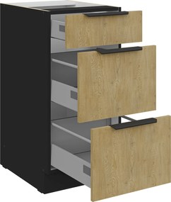 Επιδαπέδιο ντουλάπι Monar 40 D 3S BB