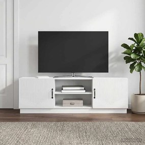 vidaXL Ντουλάπι TV Γυαλιστερό Λευκό 150 x 31 x 47 εκ