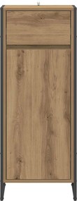 vidaXL Ντουλάπι Μπάνιου Artisan Δρυς 40 x 30 x 100 εκ