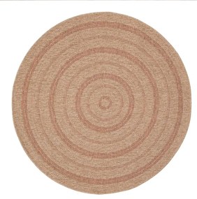 Στρογγυλό Χαλί Καλοκαιρινό (Φ240) Royal Carpet Avanos 8863 Tobacco