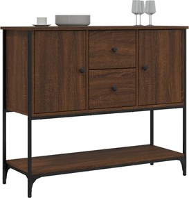 vidaXL Ντουλάπι Καφέ Δρυς 100x36x85 εκ. από Επεξεργασμένο Ξύλο