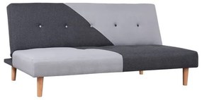 Καναπές Κρεβάτι Dark-Light Grey HM3155 178x87x78 εκ. Ύφασμα