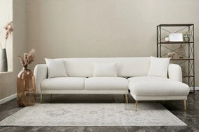 Corner Sofa-Bed Simena Right - Cream Cream
Gold