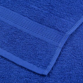 vidaXL Πετσέτες ντους 10 τεμάχια Μπλε 70x140 εκ. 360 γρ/μ² 100% Βαμβ.