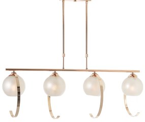 Φωτιστικό Κρεμαστο Aca DCR17504P IPARELLE Χρυσό Χρώμα (Gold Coloured)