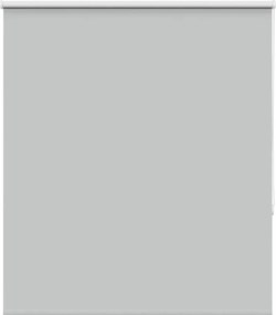vidaXL Roller Blind Blackout ανοιχτό γκρι 130x130 cm Πλάτος υφάσματος
