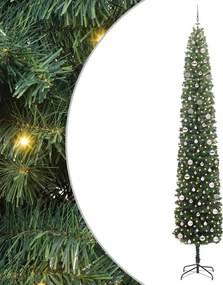 vidaXL Τεχνητό Χριστουγεννιάτικο Δέντρο με 300 LED Πράσινο 300 cm